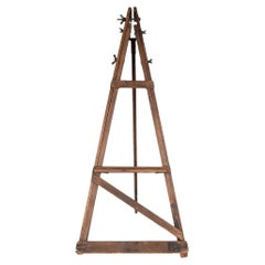 Monumental Oak Artist's Easel