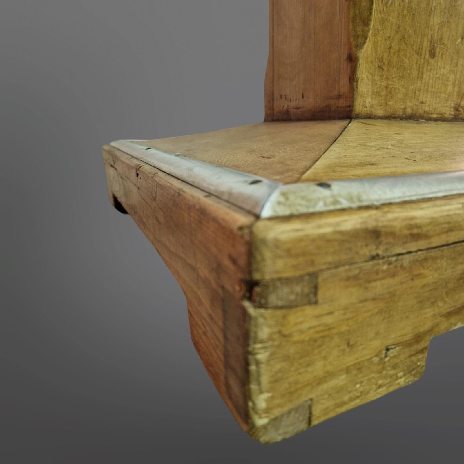 Monumental oak conference table in Haagse school style, Switzerland 1940 7