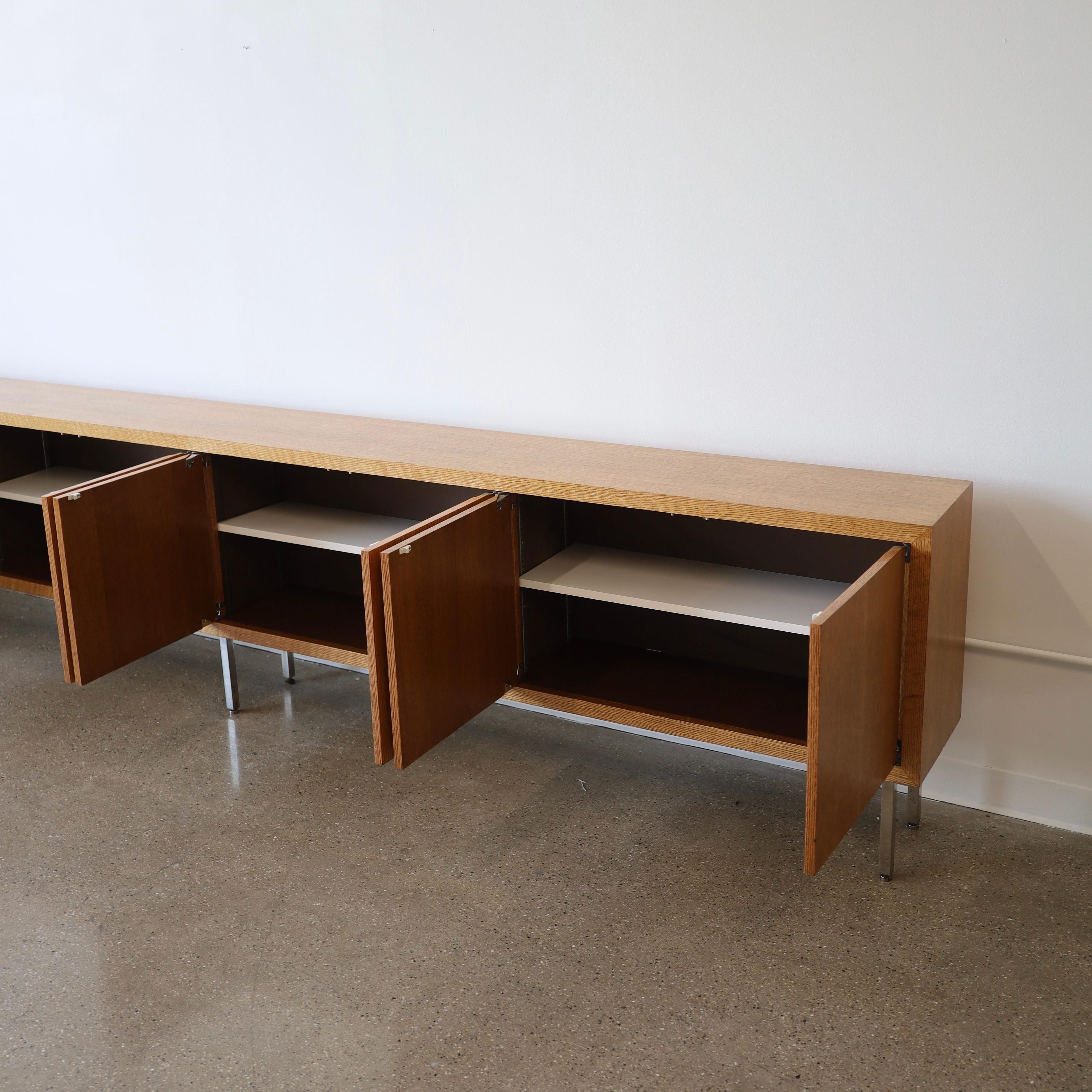 Monumental Oak Credenza For Sale 5
