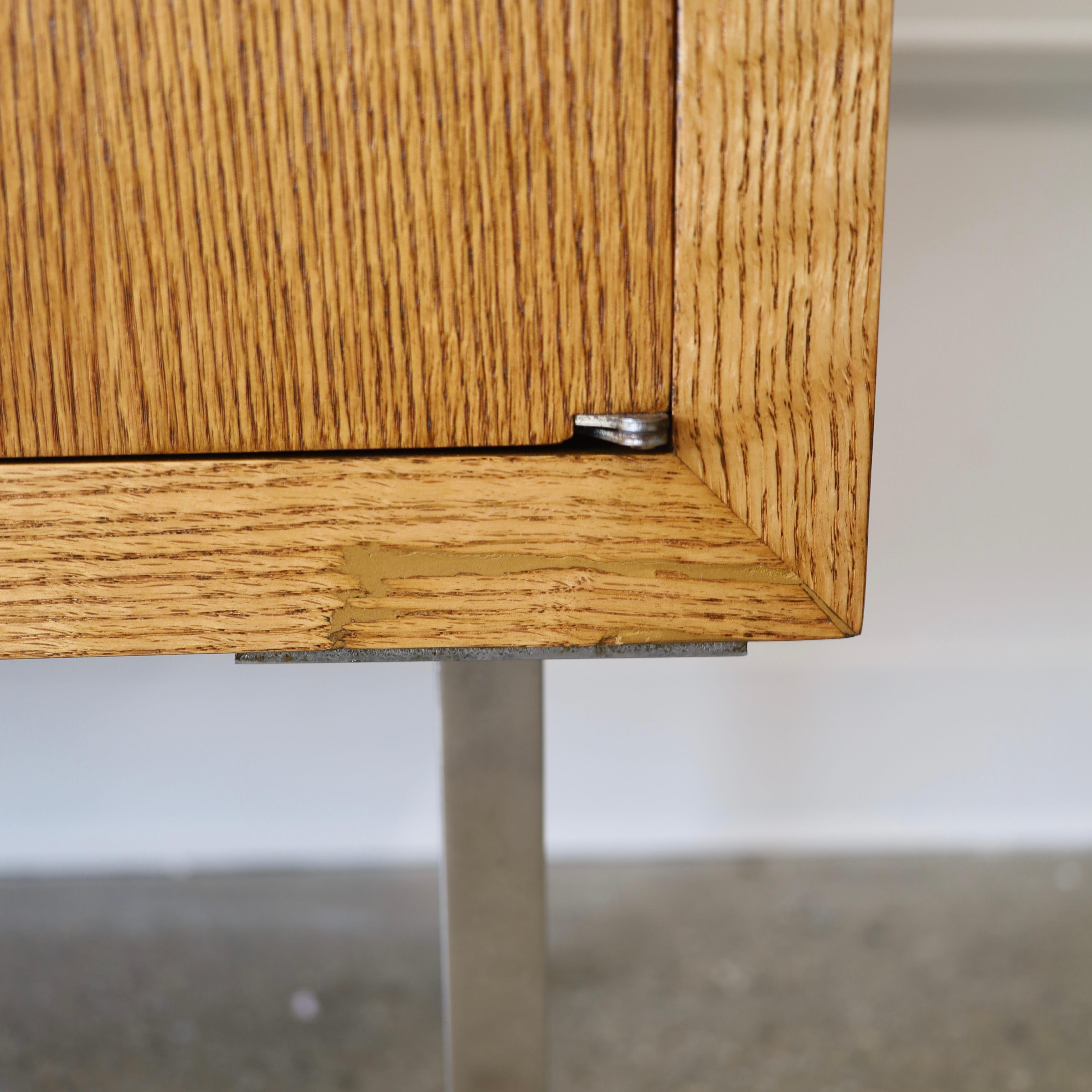 Monumental Oak Credenza For Sale 3
