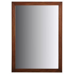 Miroir monumental à cadre en Oak Oak, France 19ème siècle