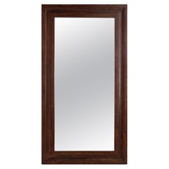 Monumental Ogee Style Wooden Mirror