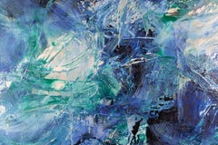 Olio monumentale su tela di Dominique Dehais, 1987