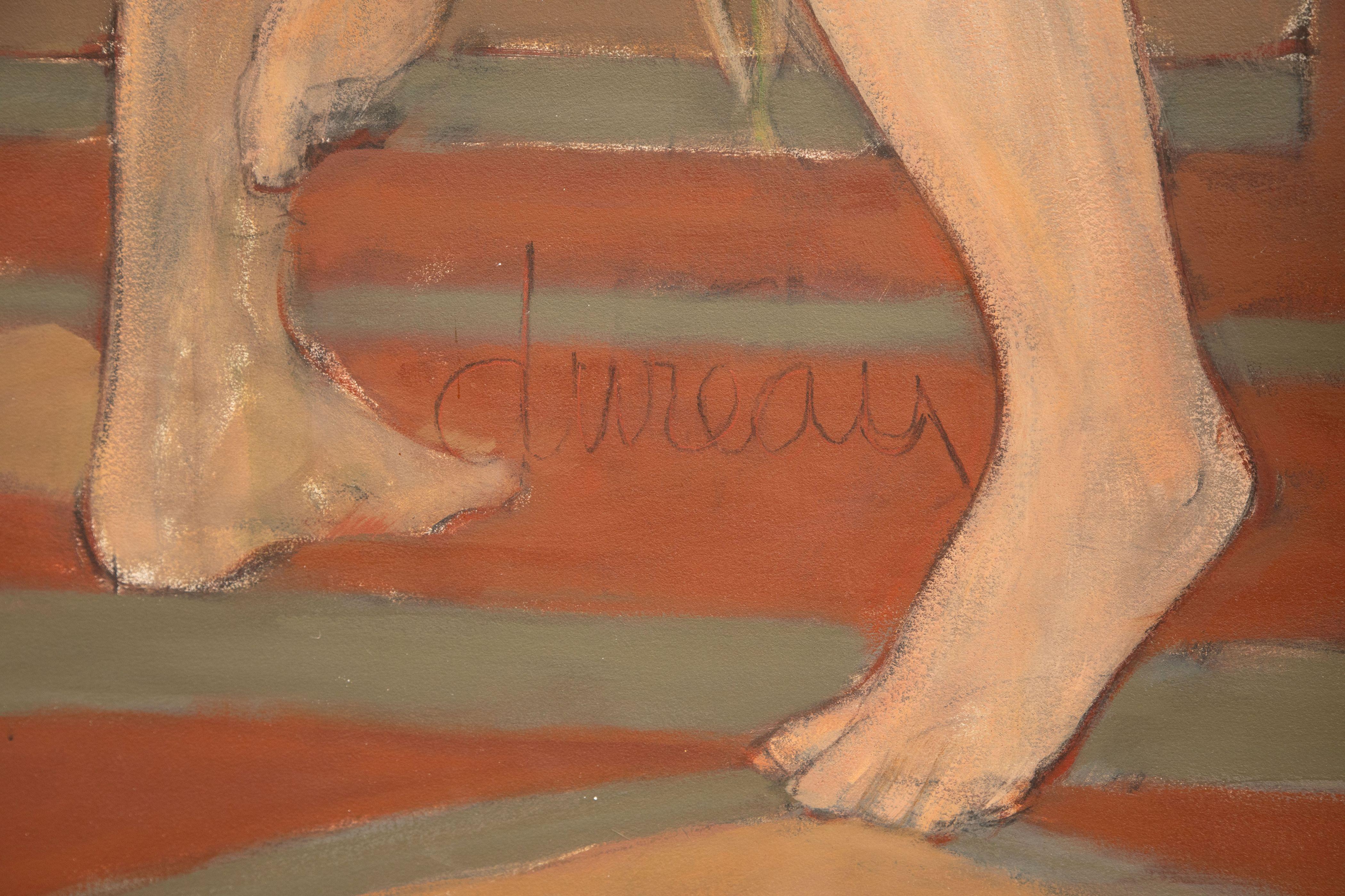 Huile monumentale sur toile de George Dureau, USA 1997 en vente 2