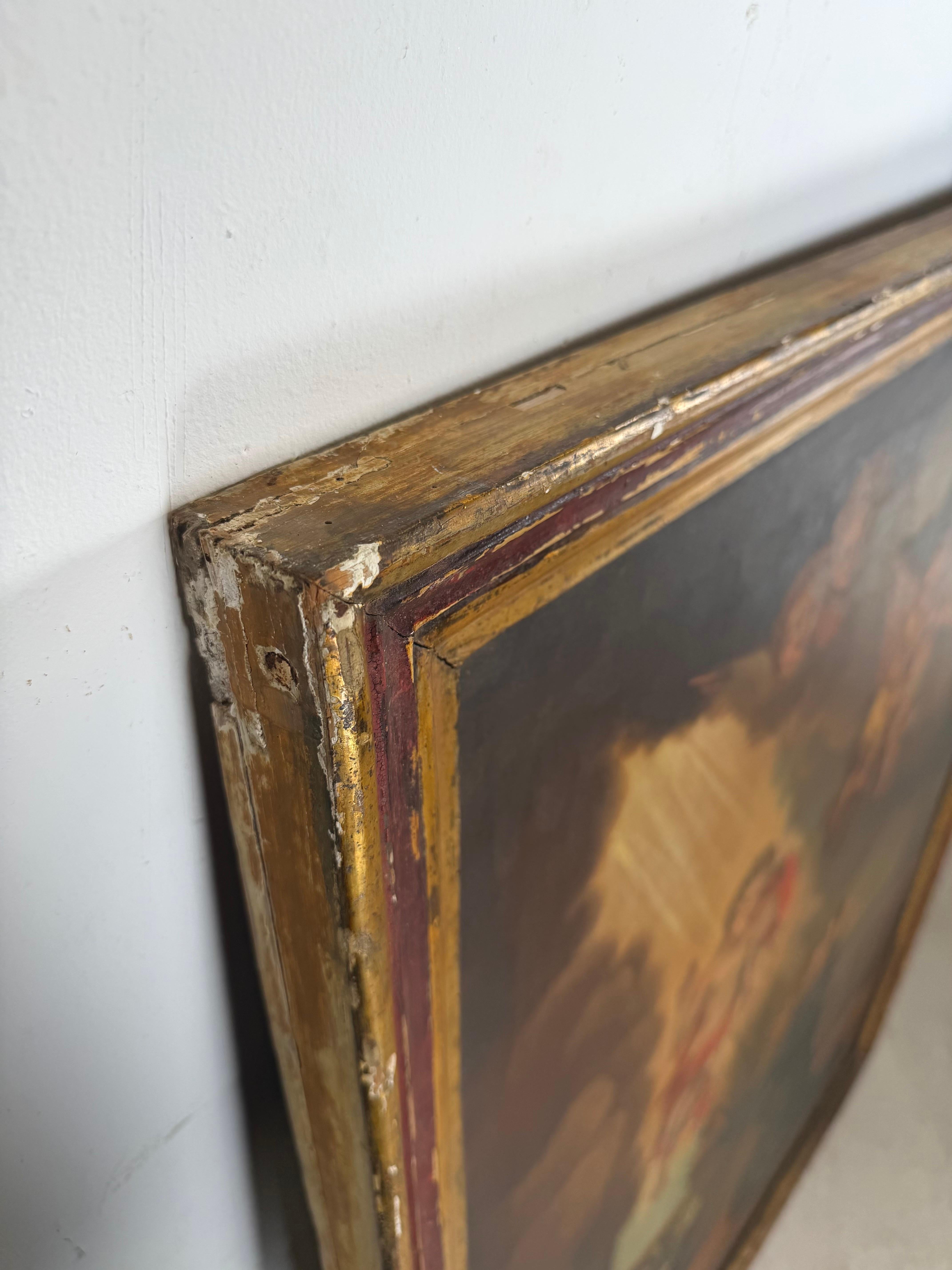 Monumentales Ölgemälde des Heiligen Antonius von Padua, 19. Jahrhundert im Angebot 7