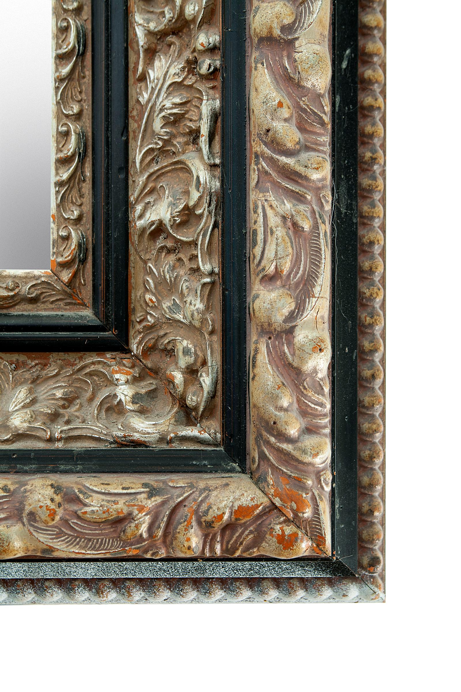 Monumental Ornate Wall or Floor Mirror For Sale 1