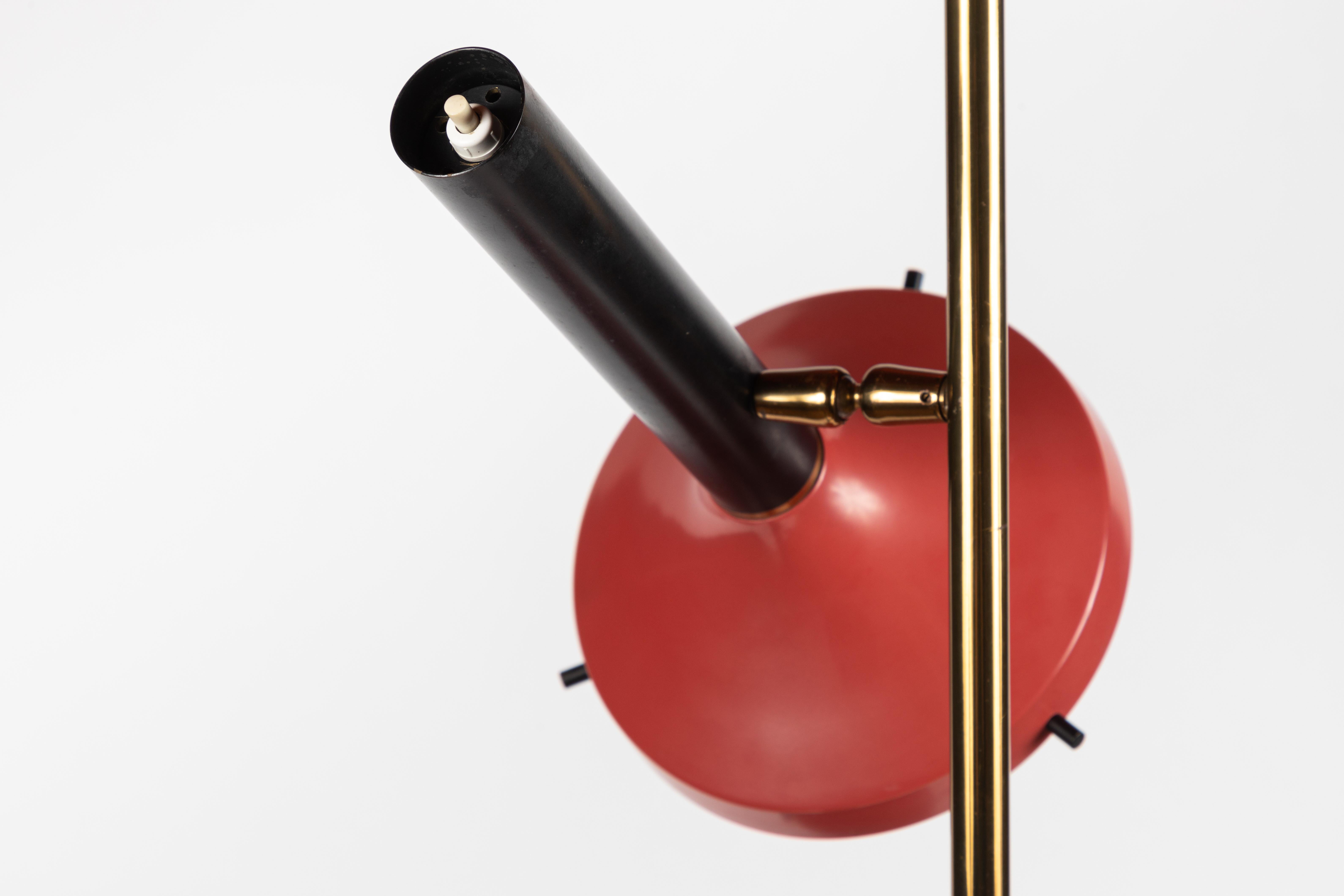 Monumental Oscar Torlasco 3-Cone Floor Lamp for Lumi, circa 1958 6