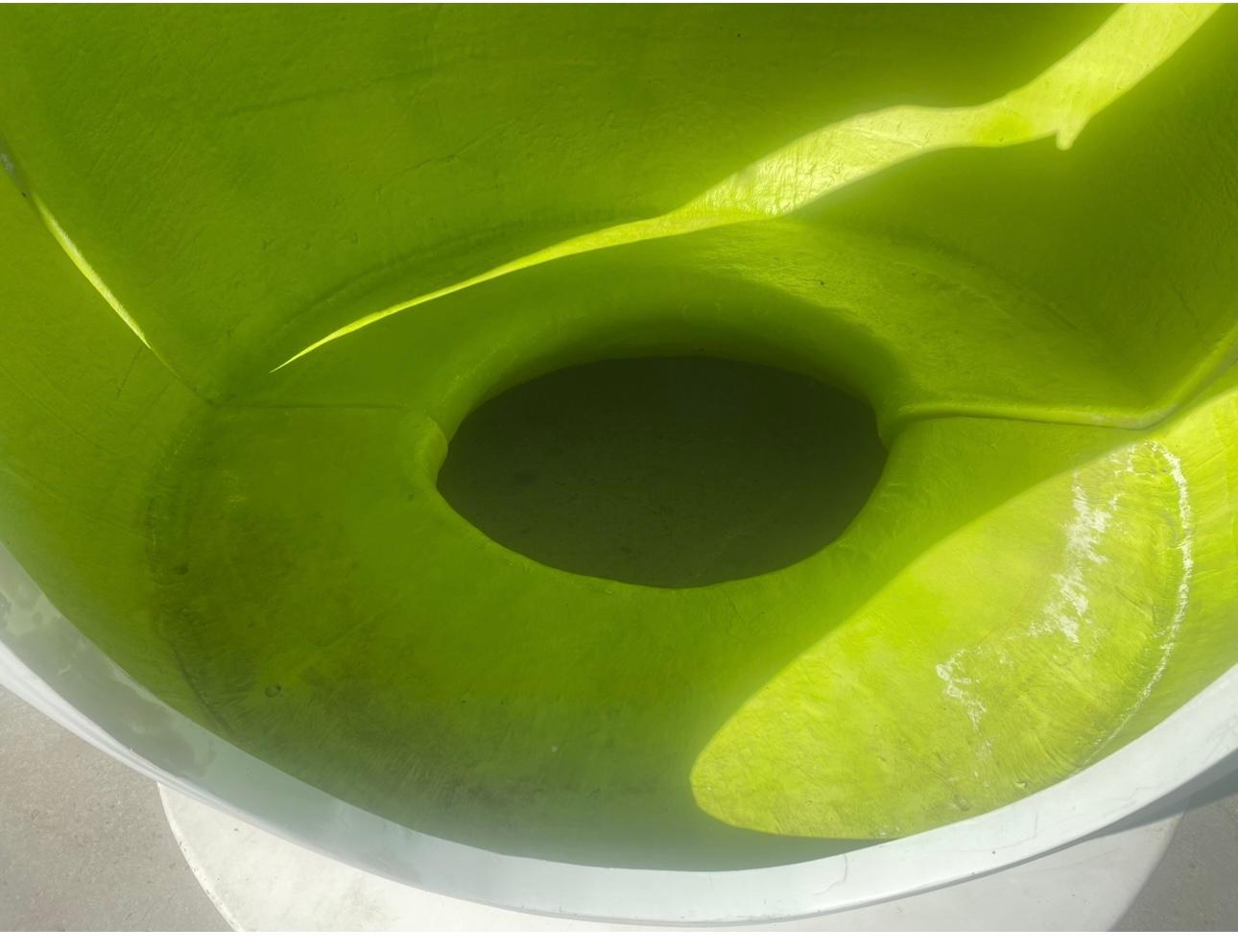 Monumentale baccello da giardino modulare da esterno in fibra di vetro futuristico 