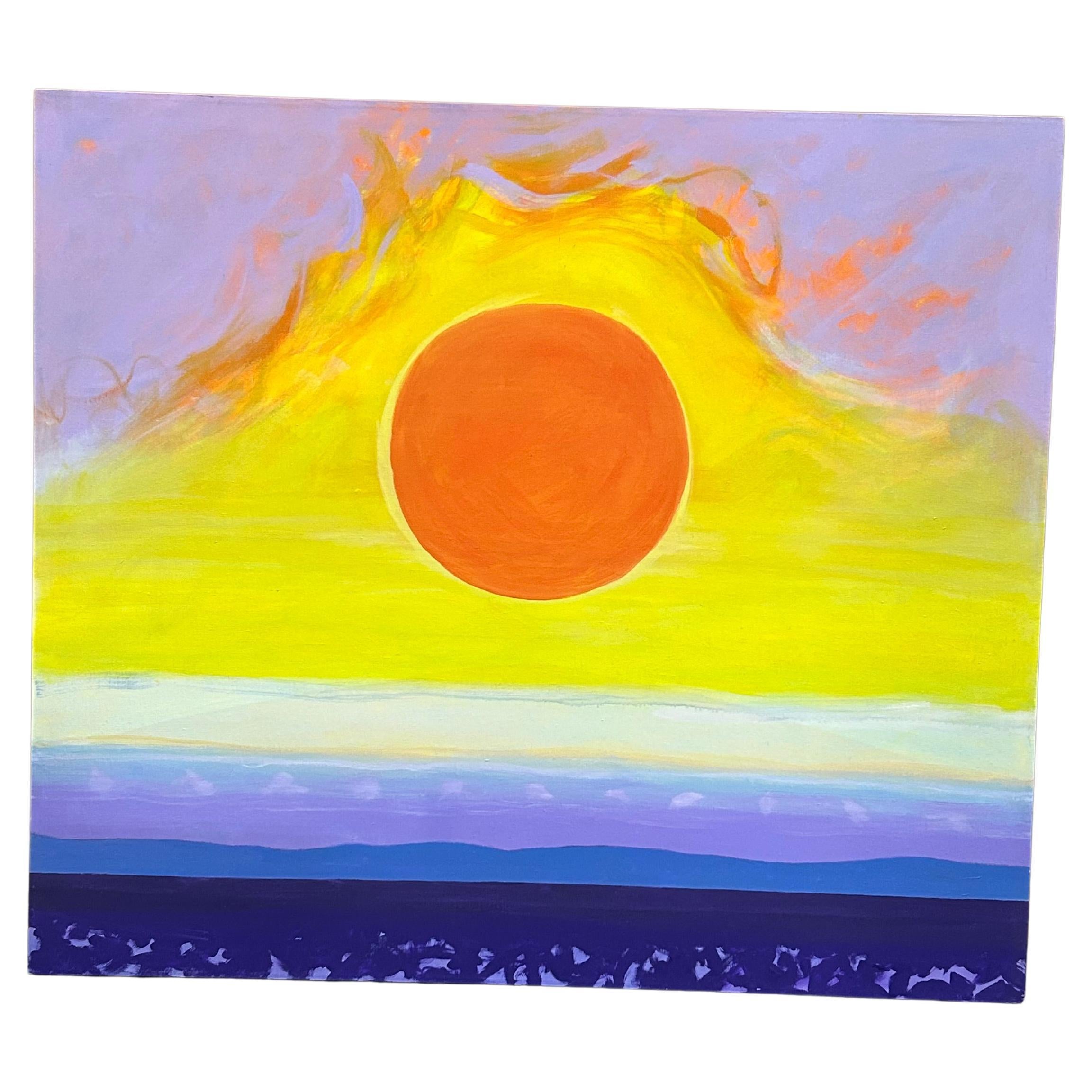 Monumental Painting from Santa Fe Series by Listed Artist Thomas George