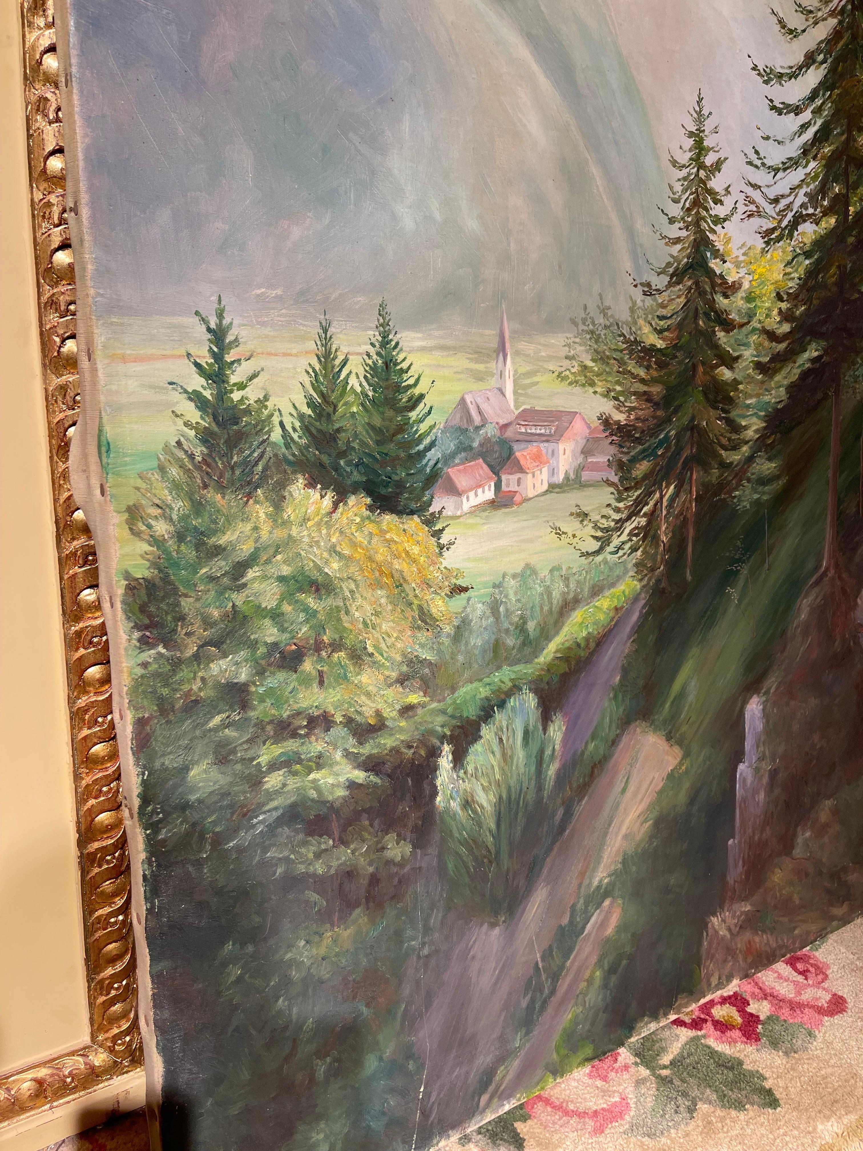 Pintura monumental, Pintura de paisaje, Alemania en venta 1