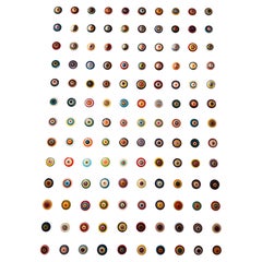 Pintura monumental, Luc Bouzat, France, 1990. firmado y fechado