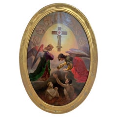 Monumental Painting of Purgatory and the Seven Stations of the Cross