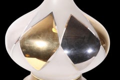 Monumental Pair Mid Century Table Lamps