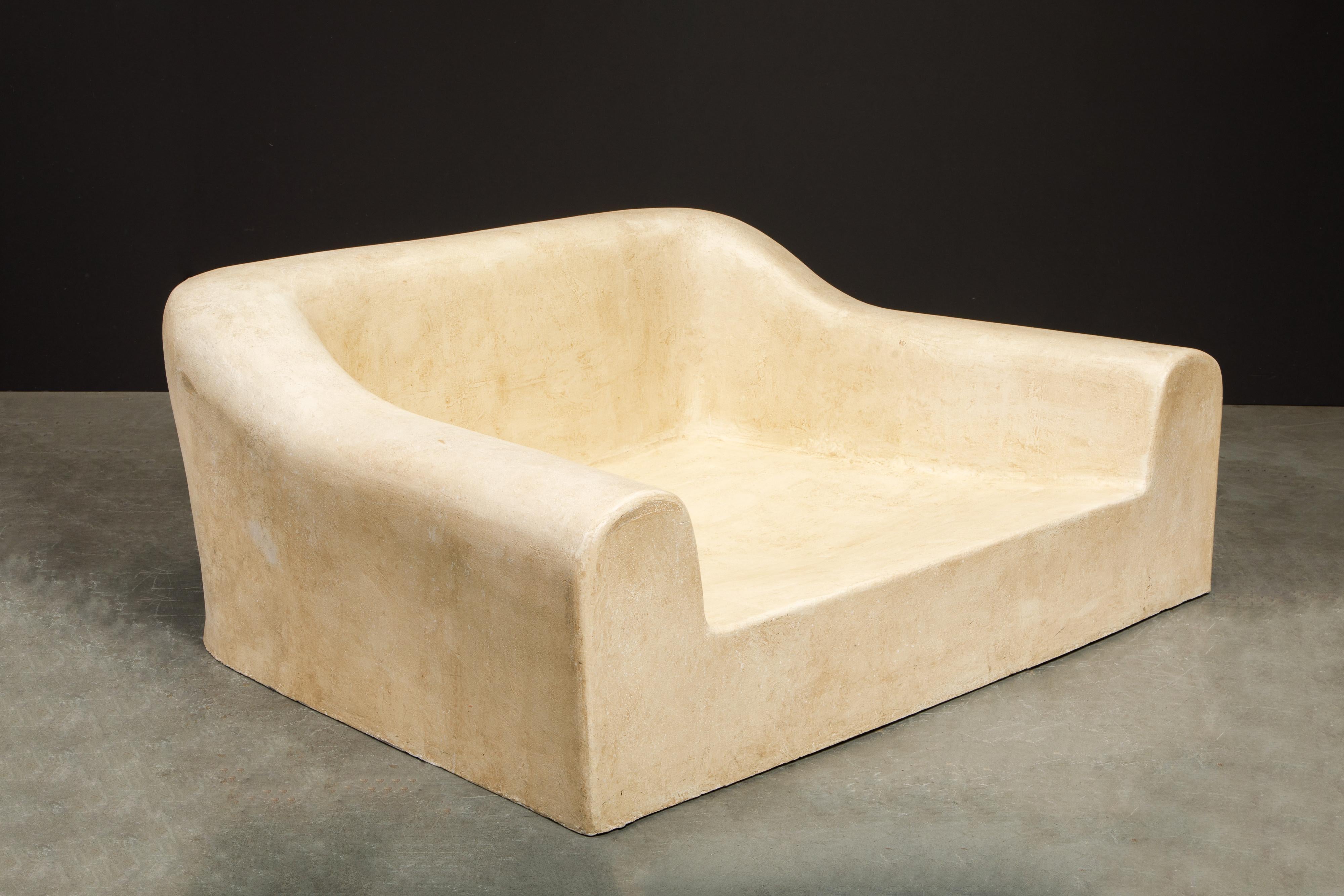 Paire monumentale de chaises longues « Jennifer » en fibre de verre de Michael Taylor, 1970 6