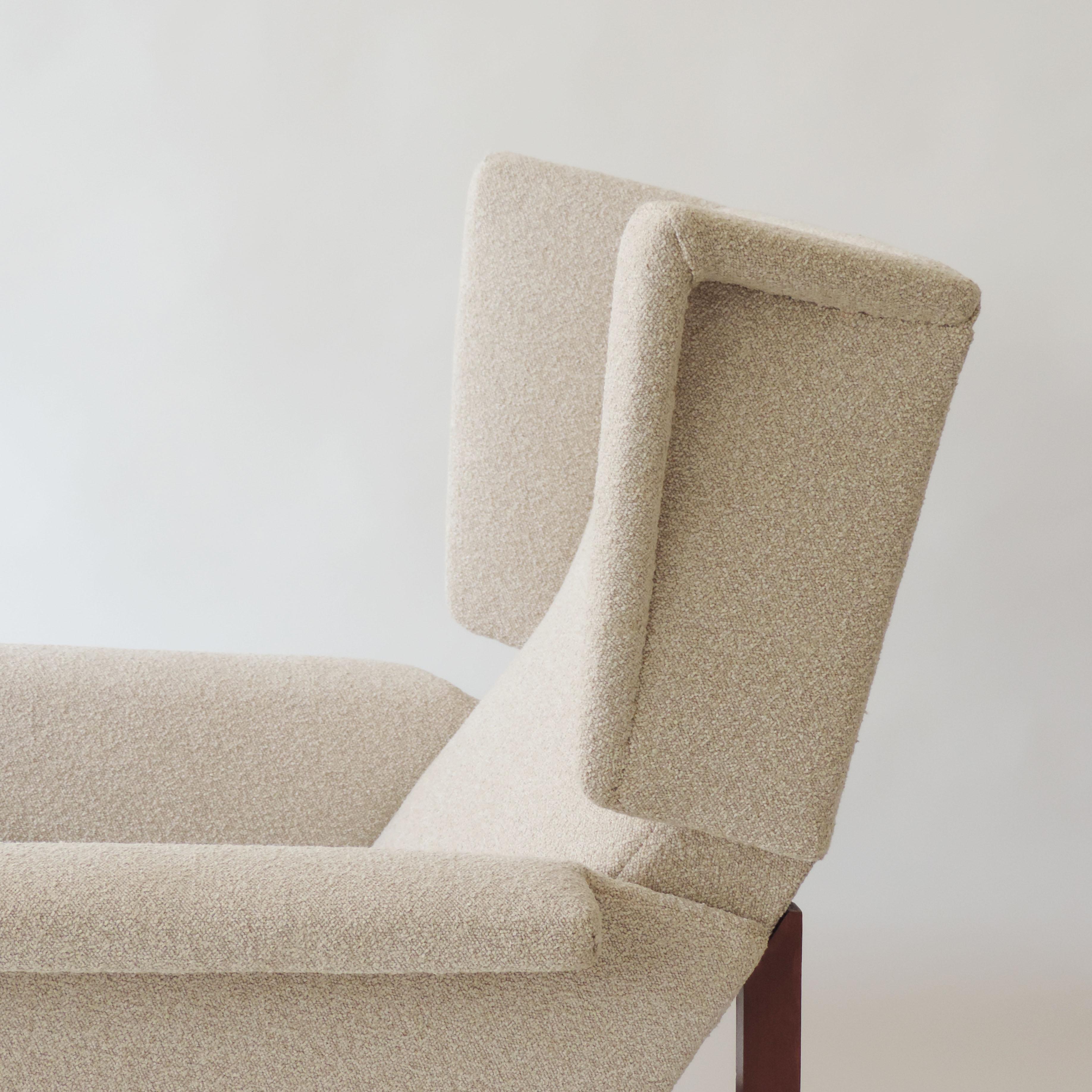 Mid-Century Modern Monumental Pair of Italian 1960s Lounge Chairs