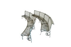 Monumental Pair Of Italian Garden Benches