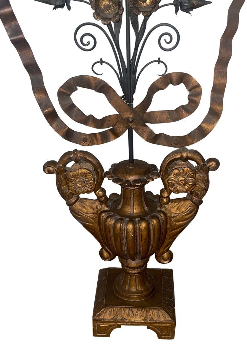 Monumental Pair of Italian Girandoles (Tree‑Form Candelabra) Mid‑20th Century. For Sale 2