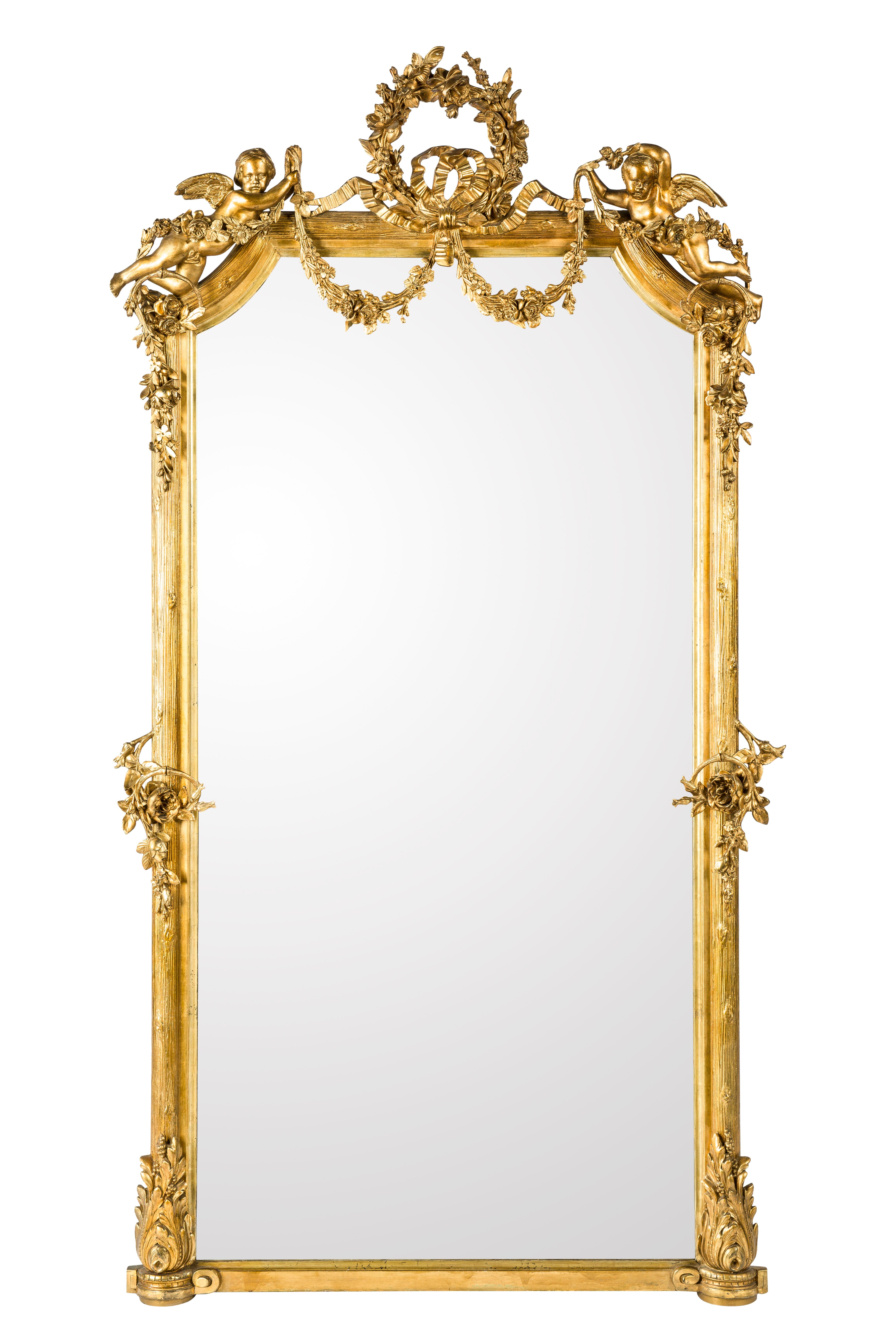 gold mirrors