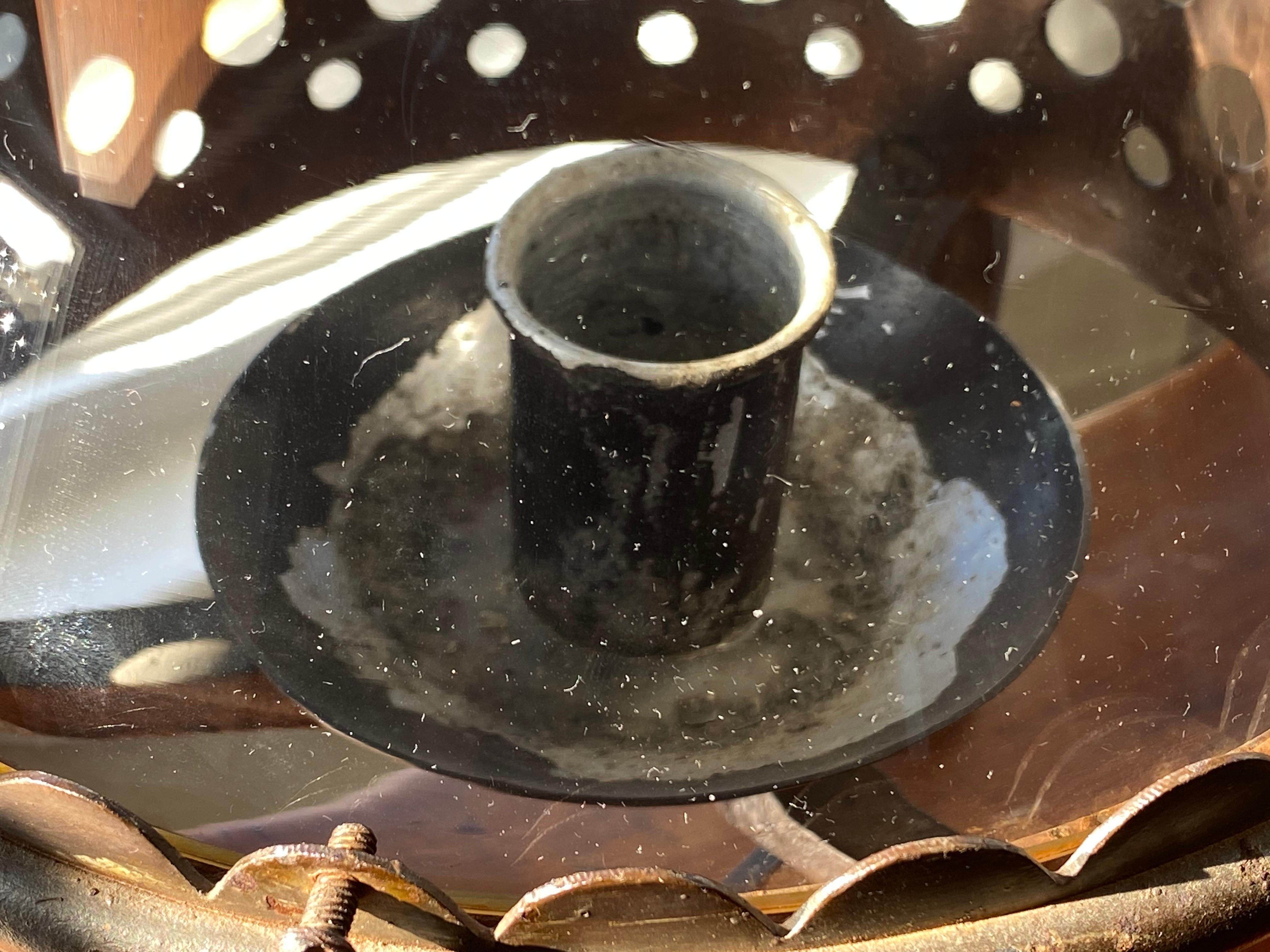 Coppia monumentale di lampade a uragano V-27 di John Vesey da Brook Astors Cove End in vendita 6