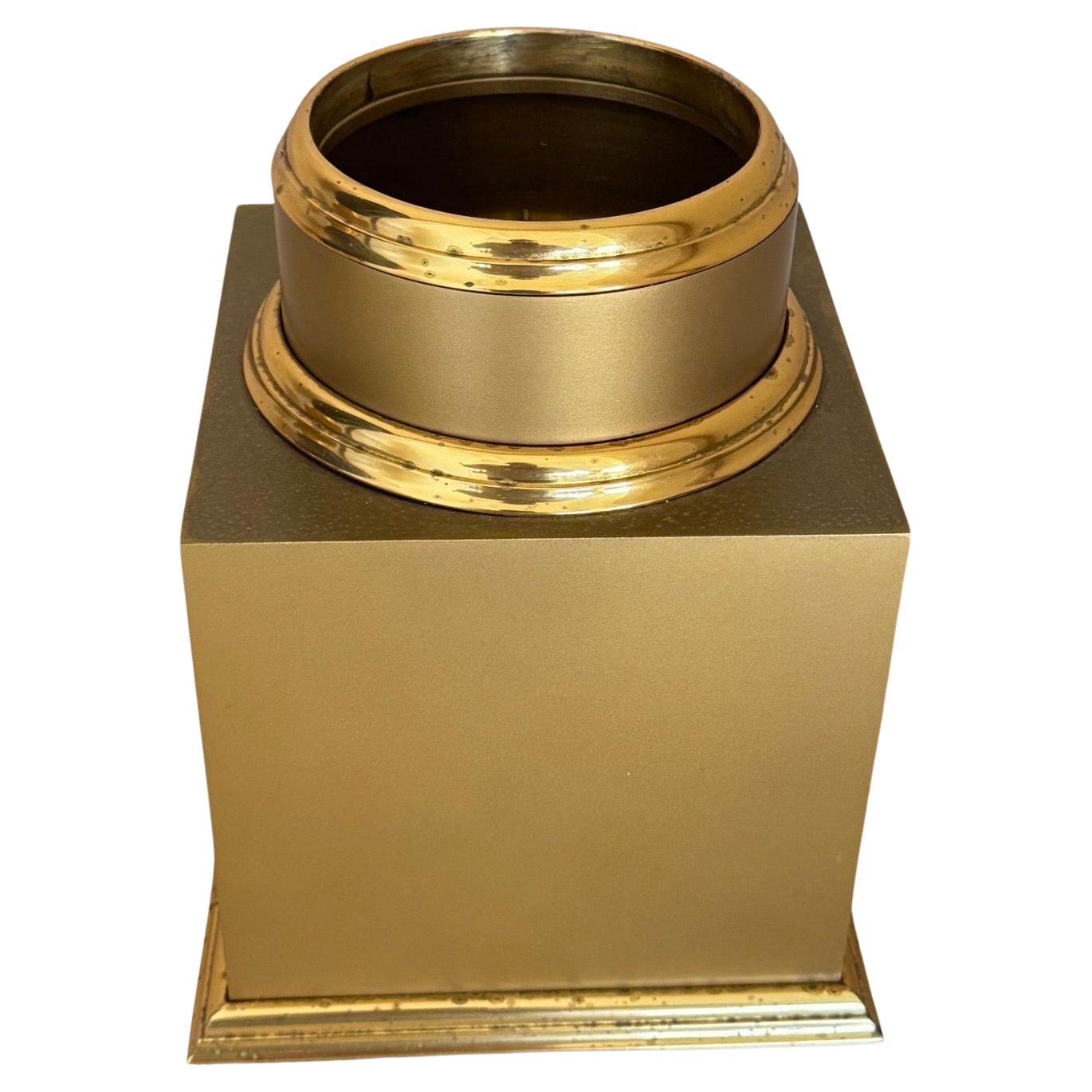 Monumental Pair Porcelain Black Basalt-Glazed Neoclassical Urns Bronze Bases 4