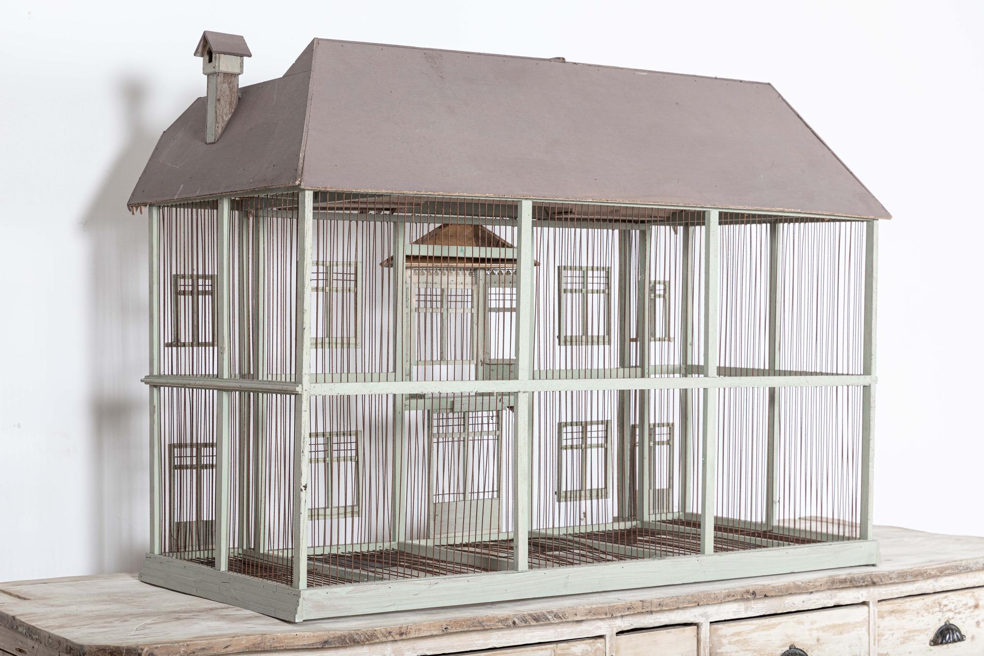 French Monumental Parisian Bird Cage Mansion For Sale