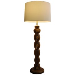 Monumental Parquetry Lamp