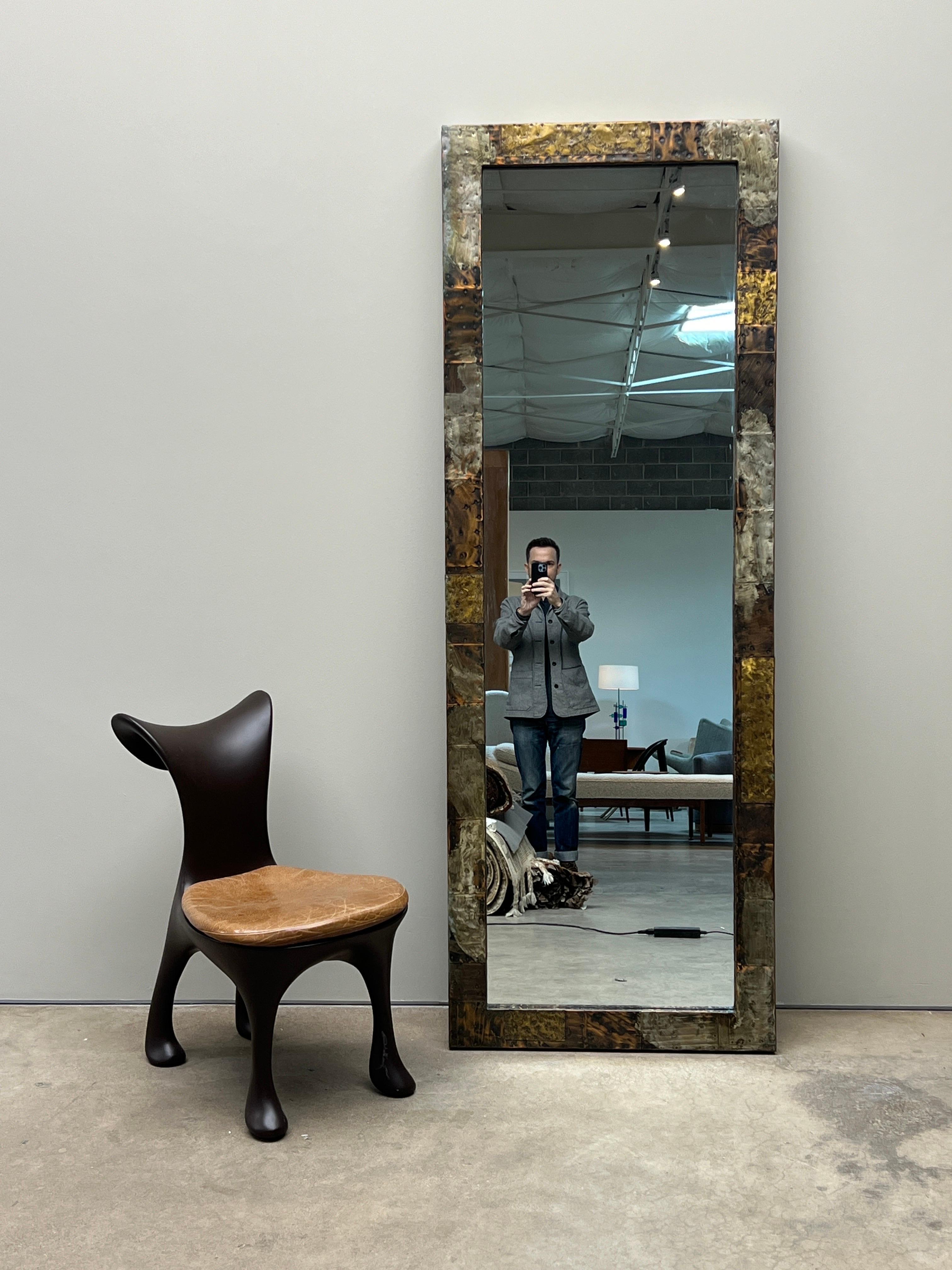Miroir monumental Paul Evans Patchwork en vente 10