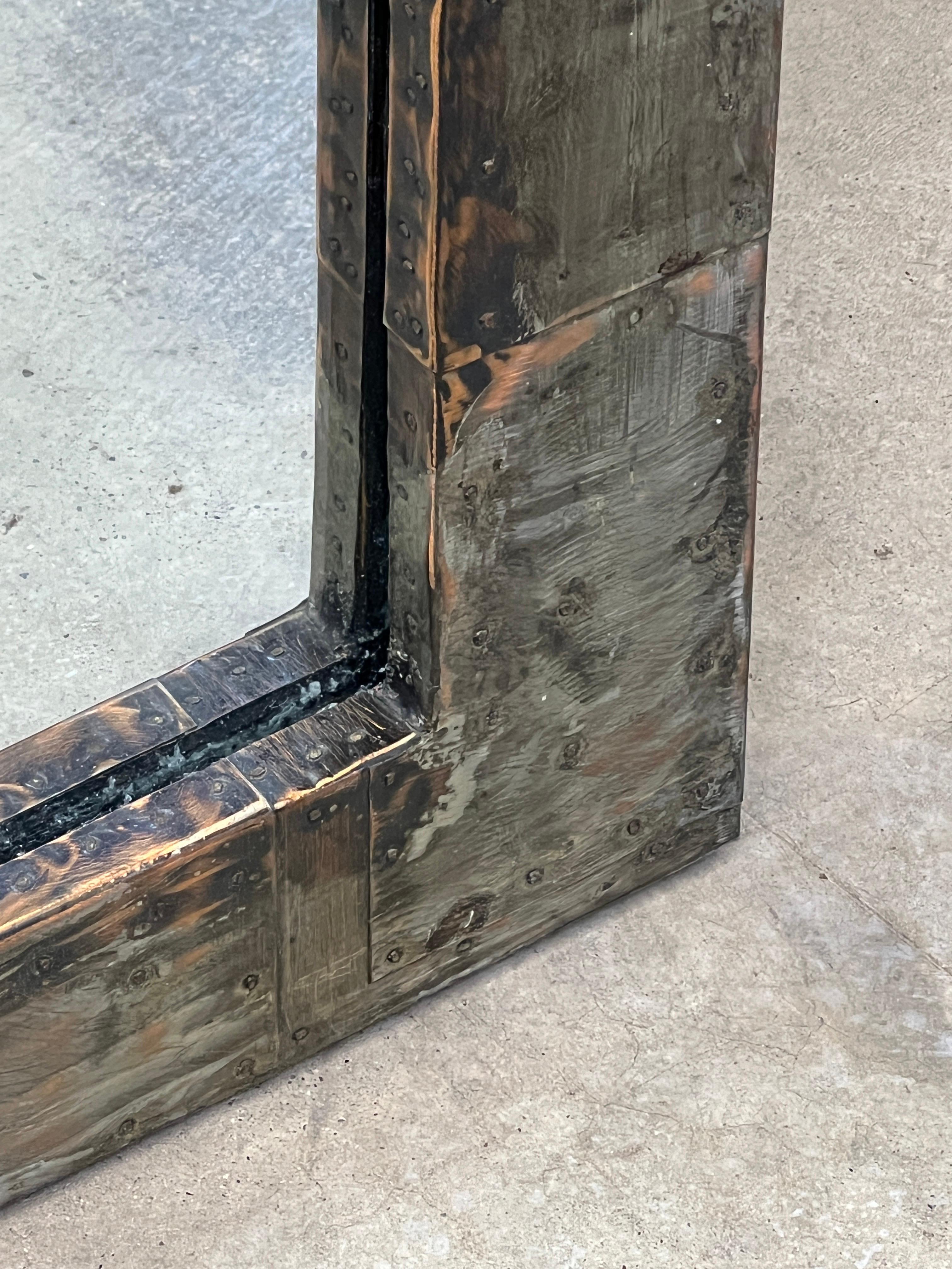 Miroir monumental Paul Evans Patchwork en vente 1