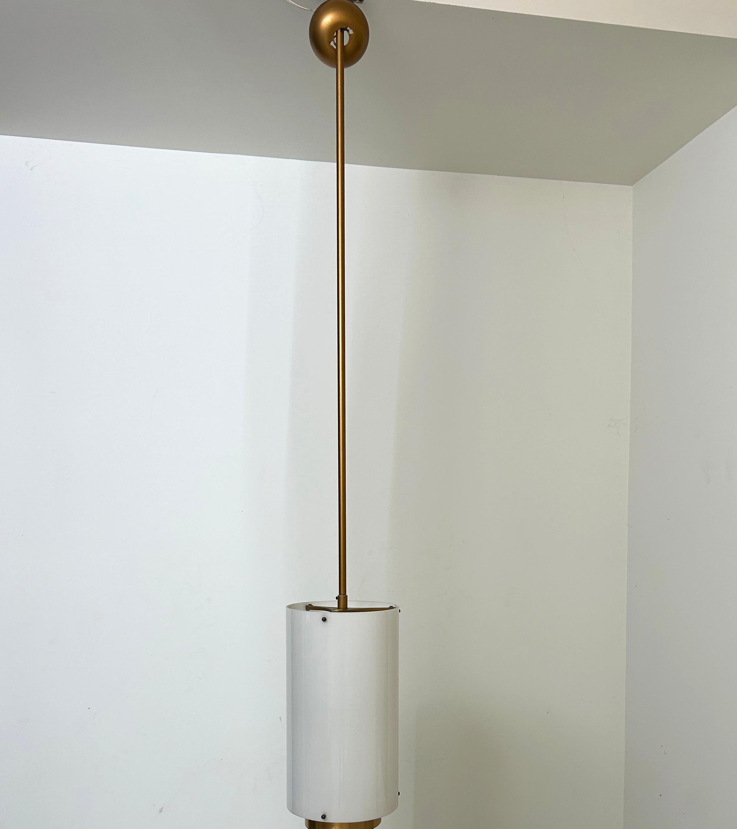 Mid-Century Modern Monumental Pendants 10 Available adjustable drop For Sale