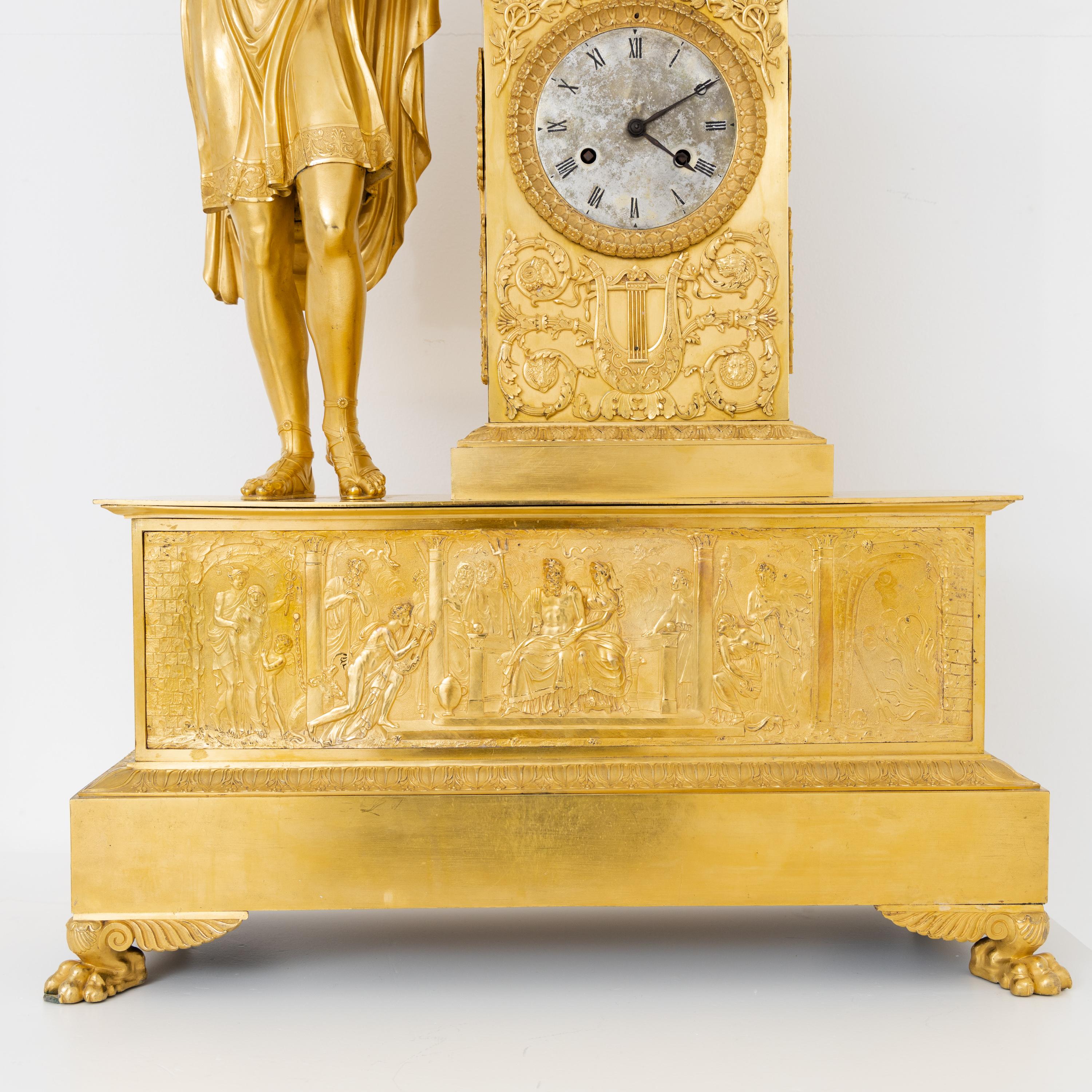 Monumental Pendule, Orpheus and Eurydice, France, circa 1815 1