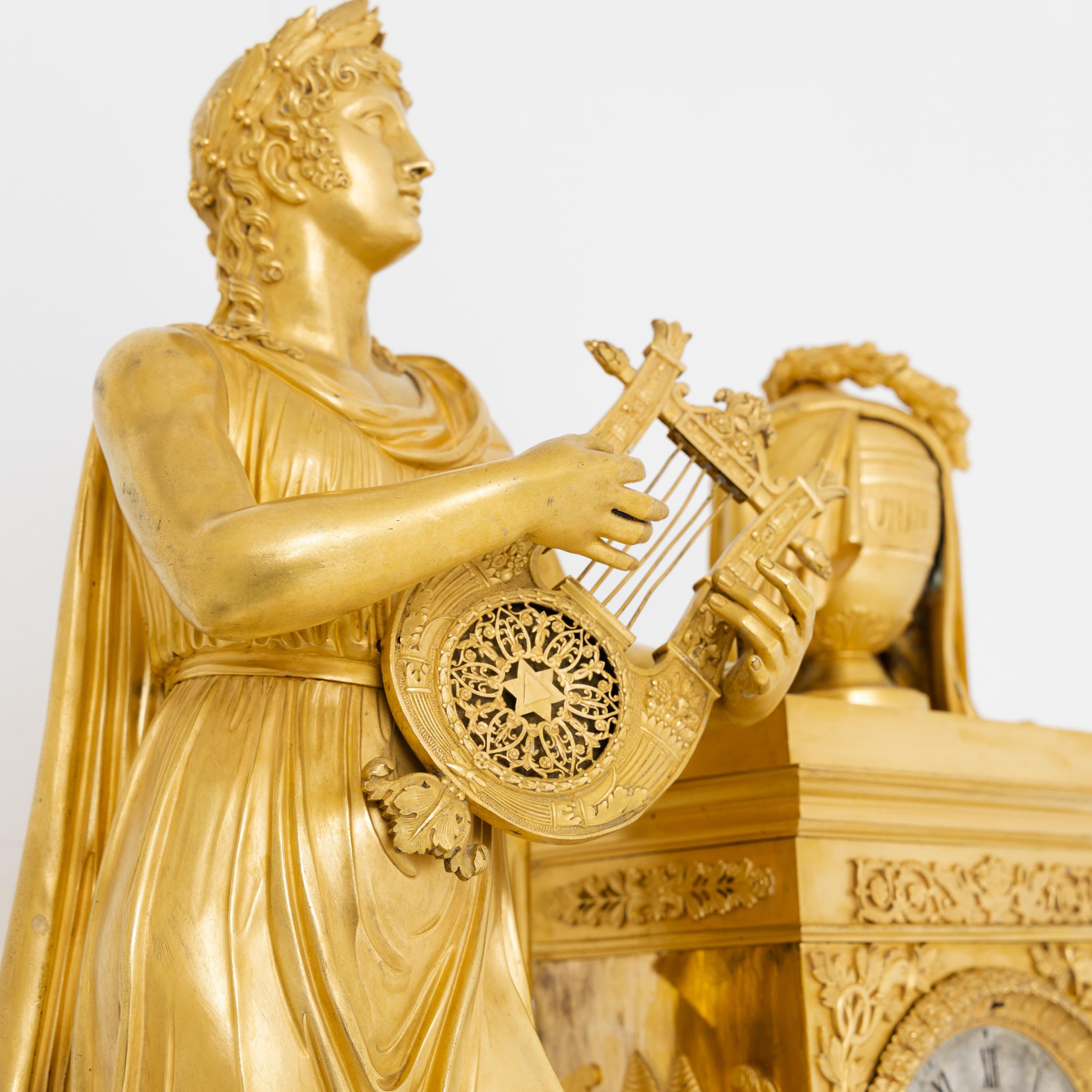 Monumental Pendule, Orpheus and Eurydice, France, circa 1815 3