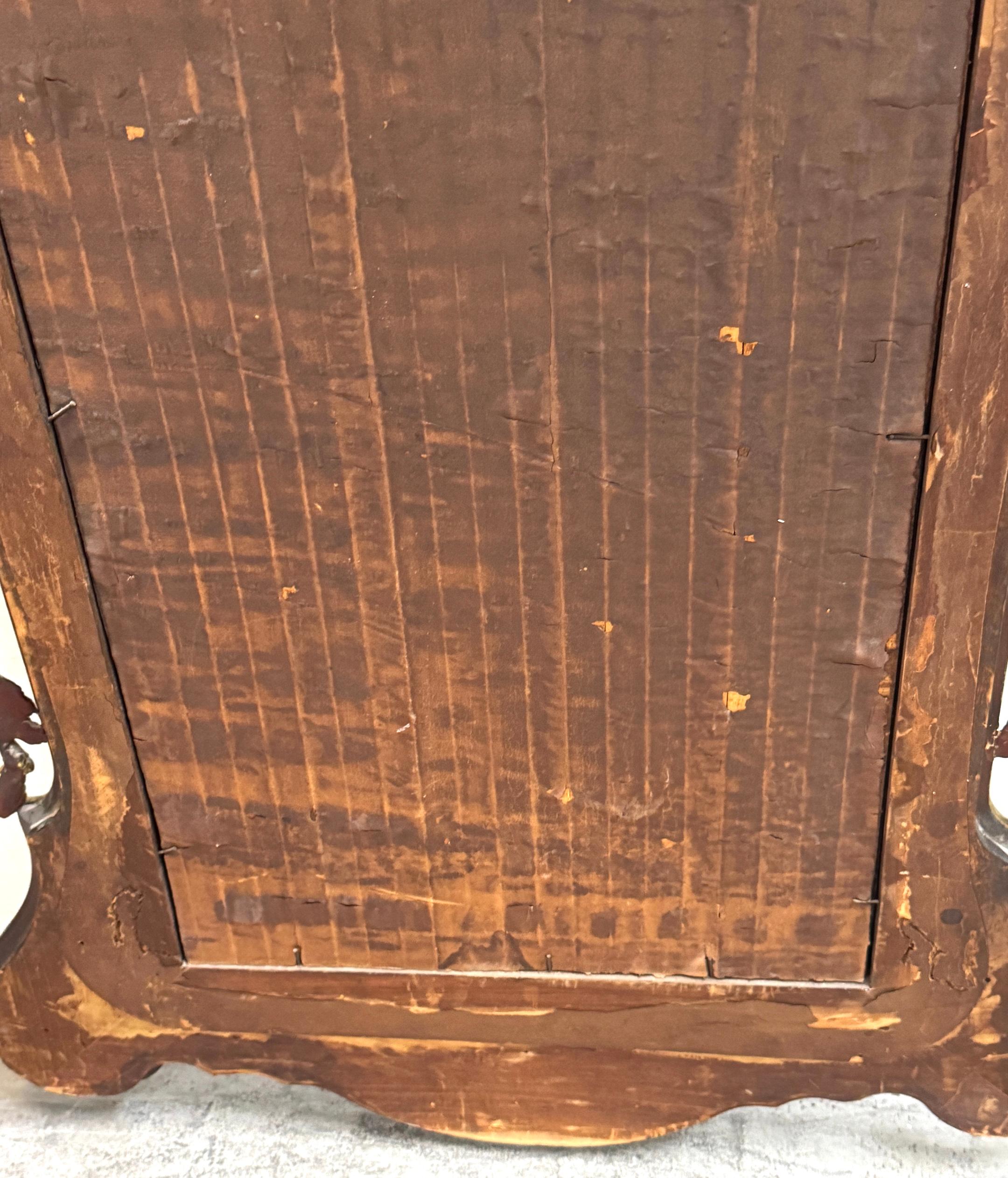 Monumental miroir aigle en acajou et doré de la période fédérale de Philadelphie en vente 9