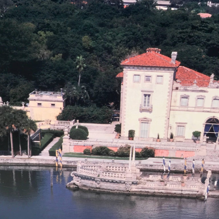 Monumental Photographic Print of Villa Vizcaya, Deaccessioned from