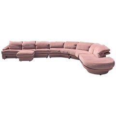 Monumental Pink Vladimir Kagan Sectional for Preview