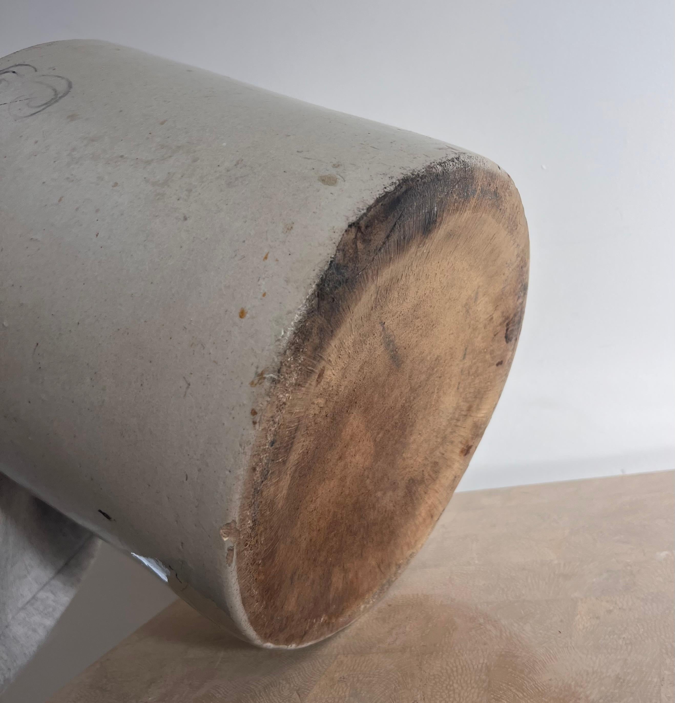 Pichet monumental en céramique à trois carats d'après-guerre, vers les années 1950 en vente 7