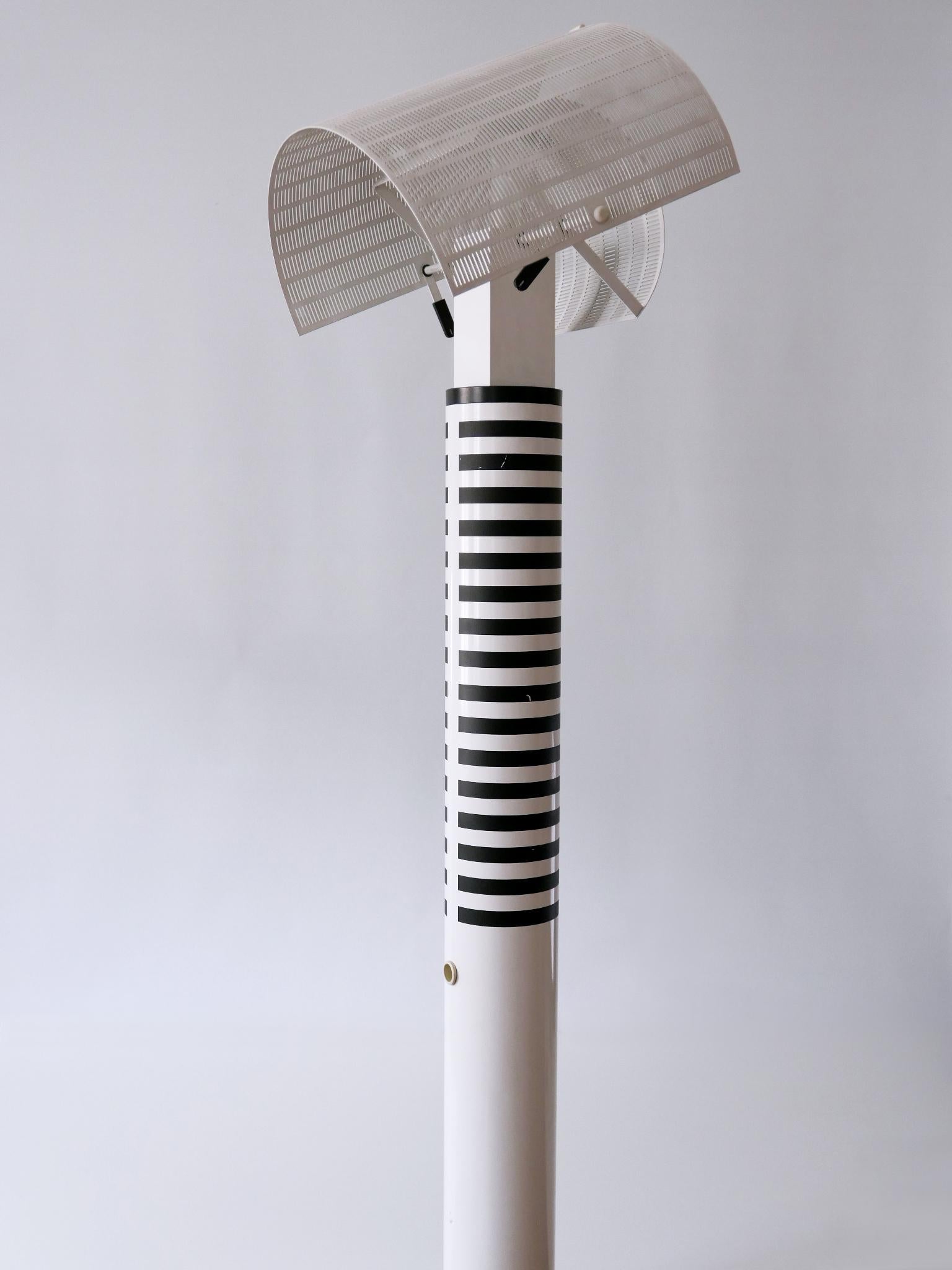 Monumental Postmodern Shogun Floor Lamp by Mario Botta for Artemide Italy 1980s For Sale 2