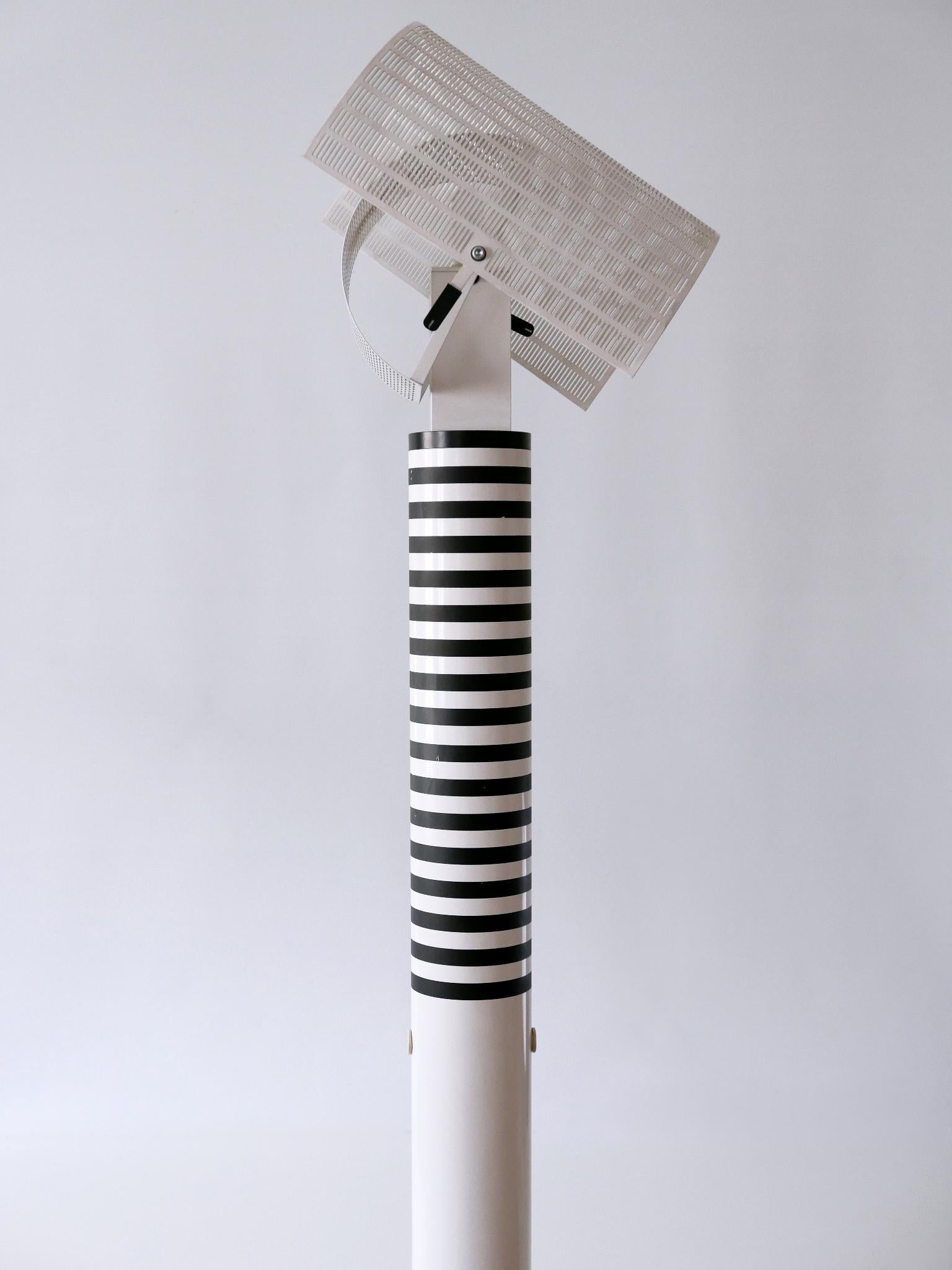 Monumentale postmoderne Stehlampe „Shogun“ von Mario Botta für Artemide, Italien 1980er Jahre im Angebot 4