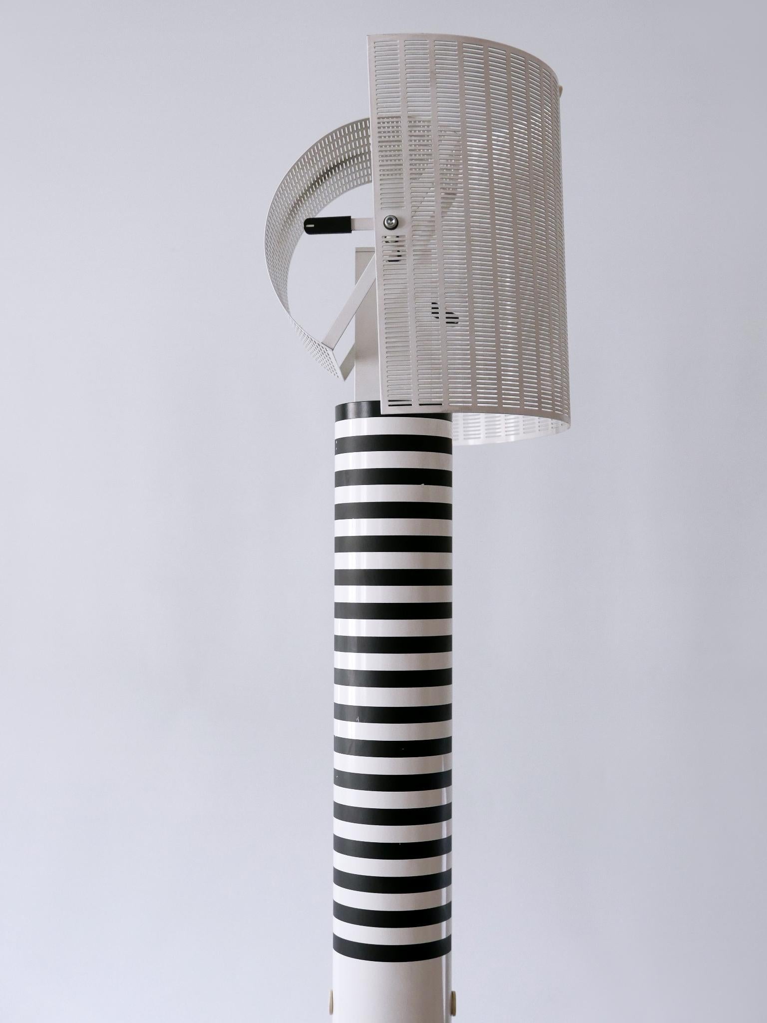 Monumental Postmodern Shogun Floor Lamp by Mario Botta for Artemide Italy 1980s For Sale 6