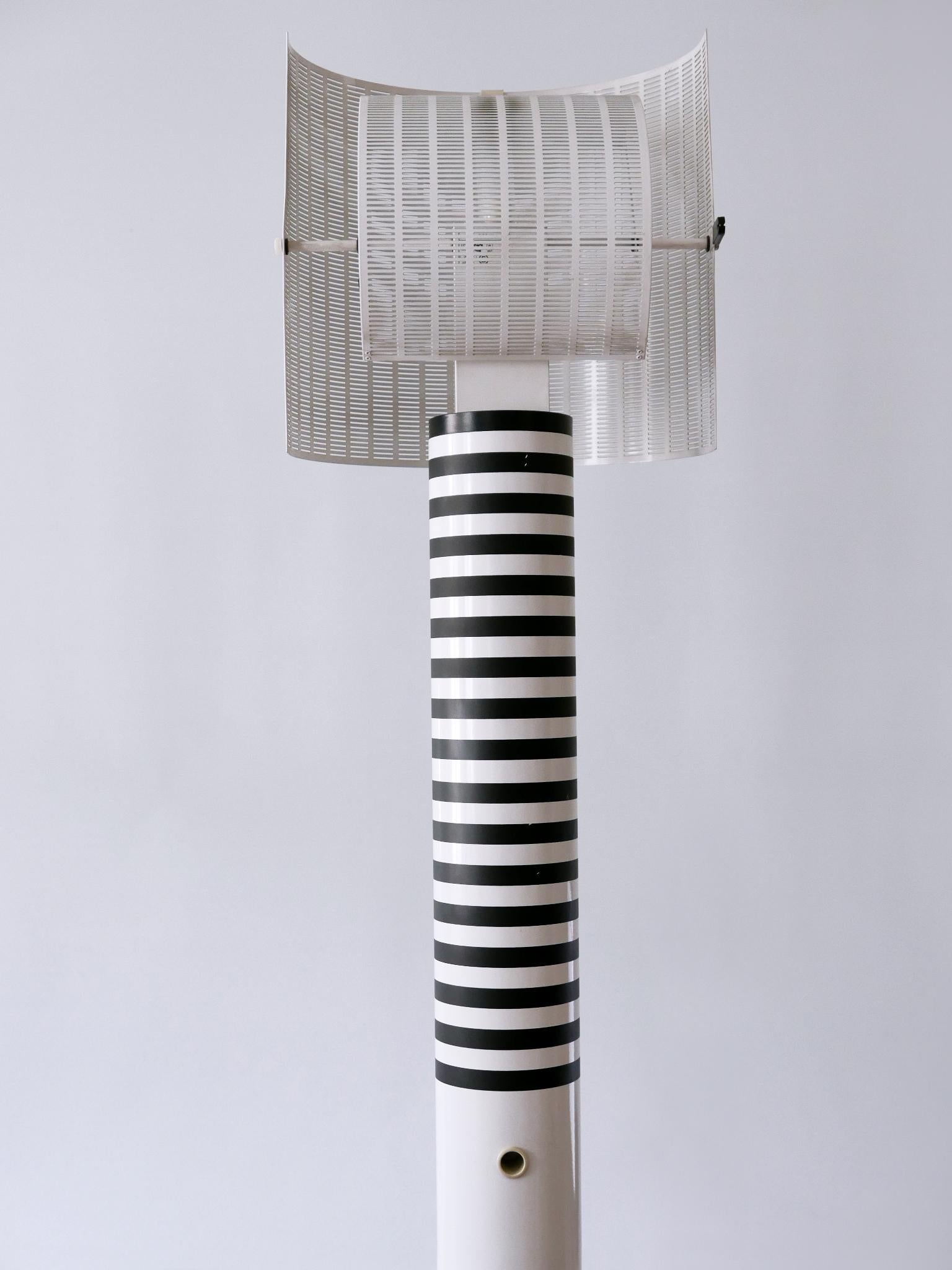 Monumental Postmodern Shogun Floor Lamp by Mario Botta for Artemide Italy 1980s For Sale 7