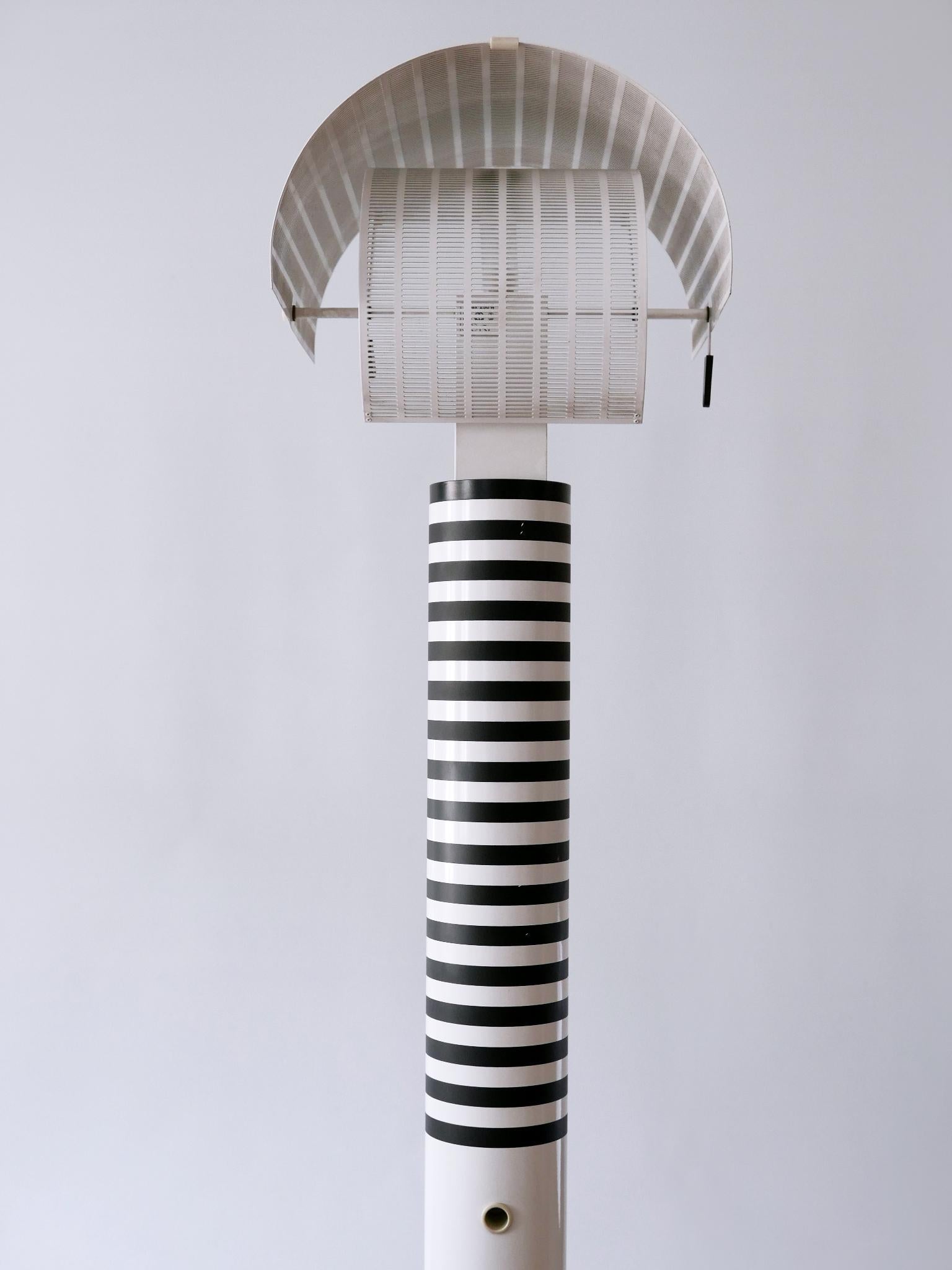 Monumental Postmodern Shogun Floor Lamp by Mario Botta for Artemide Italy 1980s For Sale 8