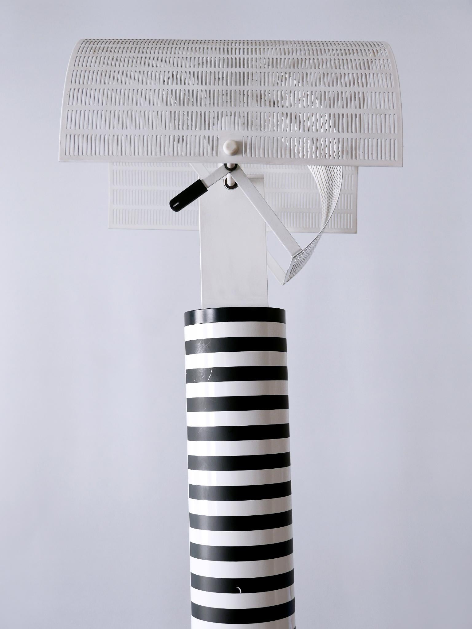 Monumentale postmoderne Stehlampe „Shogun“ von Mario Botta für Artemide, Italien 1980er Jahre im Angebot 10