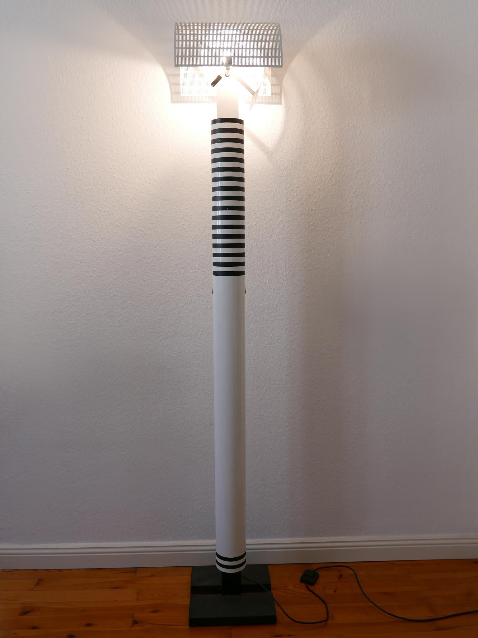 Monumentale postmoderne Stehlampe „Shogun“ von Mario Botta für Artemide, Italien 1980er Jahre (Postmoderne) im Angebot