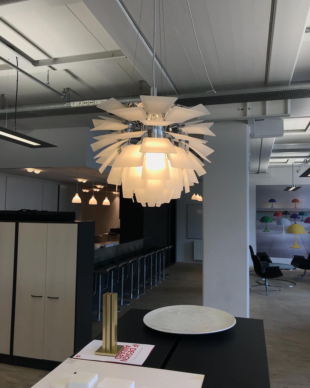 Danish Extra Large Poul Henningsen 'PH Artichoke' Glass Chandelier for Louis Poulsen For Sale