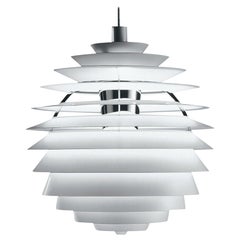 Monumental Poul Henningsen PH Louvre Suspension Lamp for Louis Poulsen