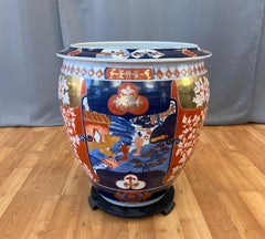 Monumental Pre 1920 Japanese Imaxi Jardiniere