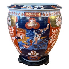 Monumental Pre 1920 Japanese Imaxi Jardiniere
