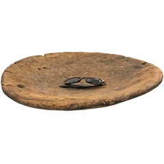 Monumental Primitive Wooden Bowl