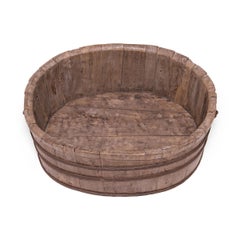 Monumental Provincial Chinese Bathtub, c. 1800