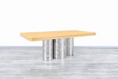 Monumentaler Esstisch „Radial“ von Stanley Jay Friedman für Brueton