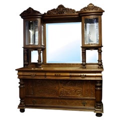 Monumental buffet en chêne de style néo-Renaissance attribué à R.J. Horner, États-Unis, vers 1880